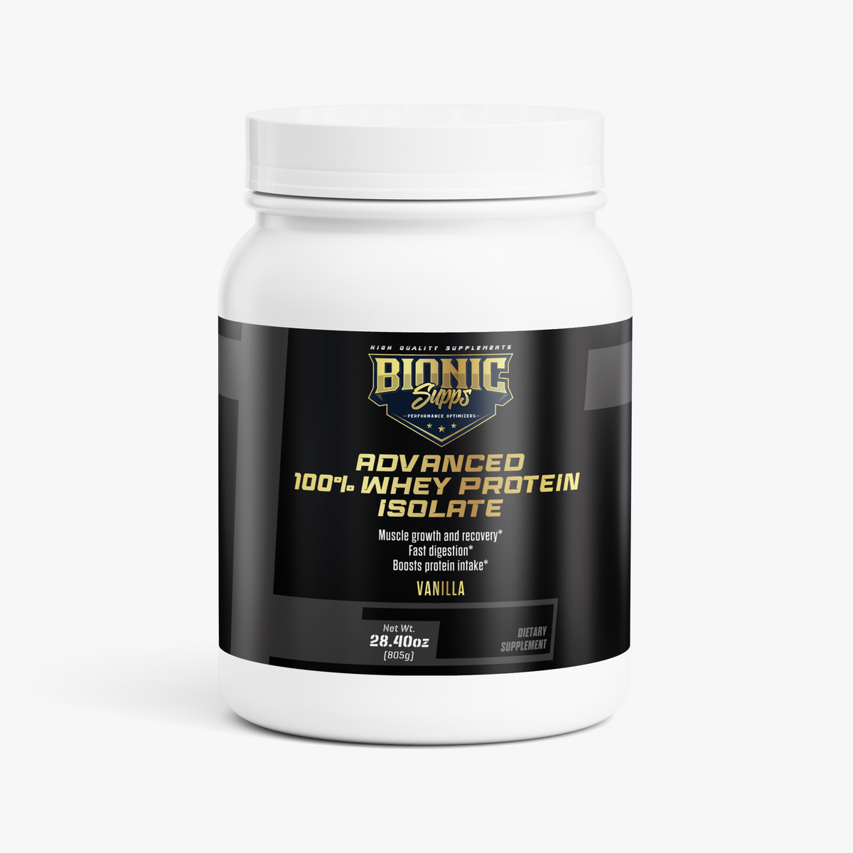 Advanced 100% Whey Protein Isolate (Vanilla)