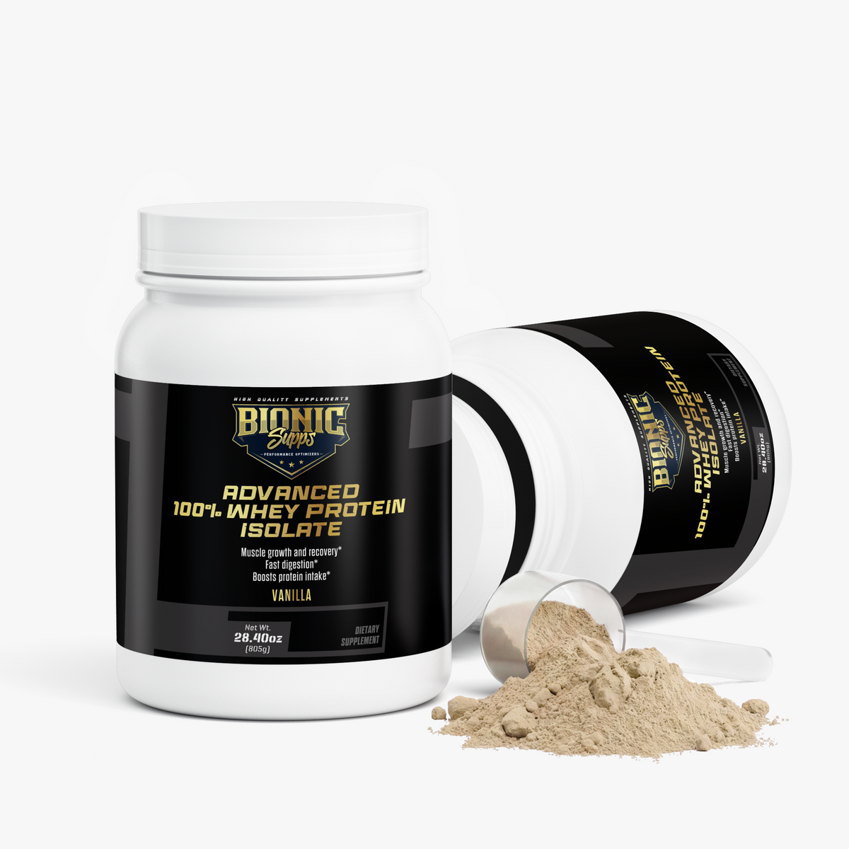 Advanced 100% Whey Protein Isolate (Vanilla)