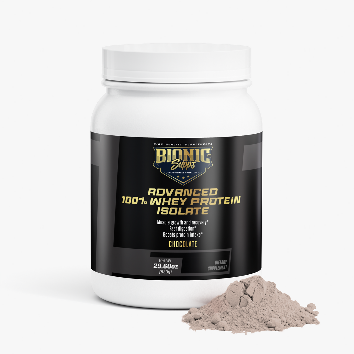 Advanced 100% Whey Protein Isolate (Chocolate)